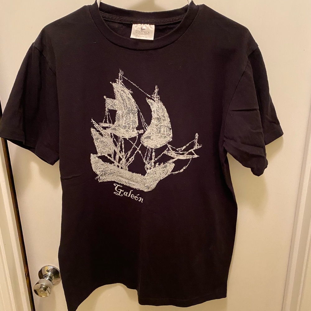 Americas National Parks Vintage T Shirt Galeon Ship Made in USA